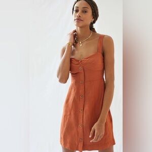 chinese dress ladies Rent Anthropologie Halter Cutwork Lace Dress